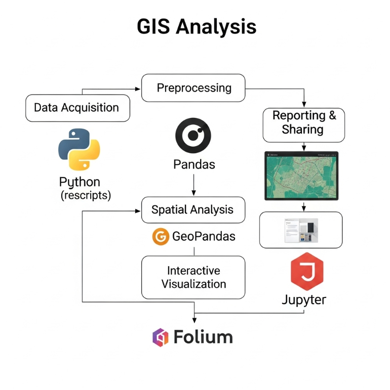 Jupyter Notebook + GIS：打造可交互、可复现的空间分析报告