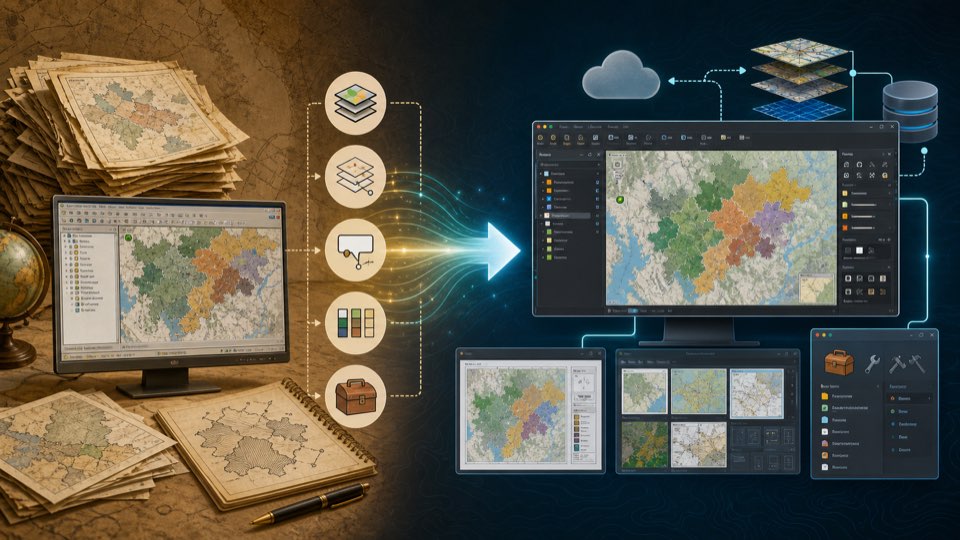 ArcMap 老项目迁移到 ArcGIS Pro：数据、符号和工具箱检查清单