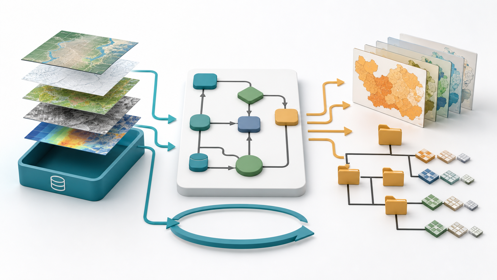ArcGIS Pro ModelBuilder 迭代器怎么用：批处理输入、命名规则与中间结果控制