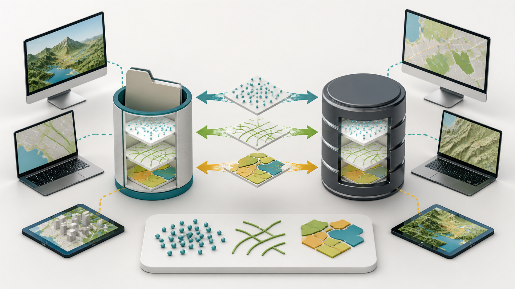 GeoPackage 和 FileGDB 怎么选：桌面 GIS、交换与多软件协同的取舍