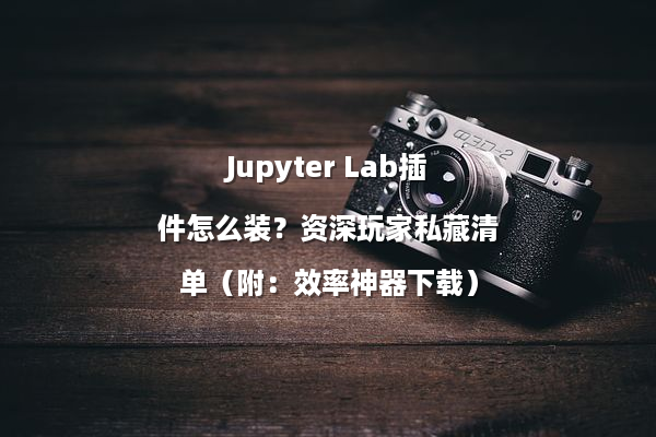 Jupyter Lab插件怎么装？资深玩家私藏清单（附：效率神器下载）