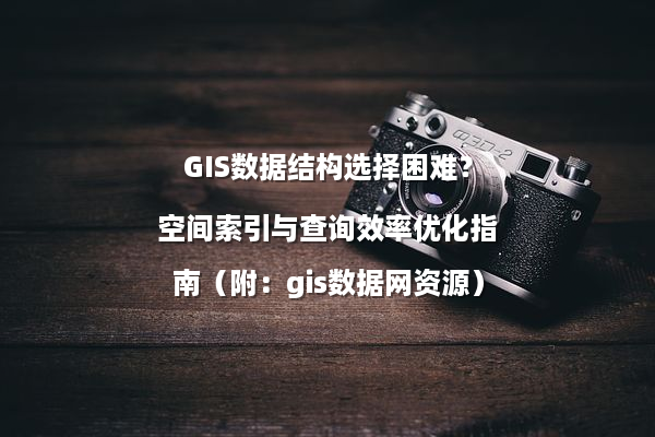 GIS数据结构选择困难？空间索引与查询效率优化指南（附：gis数据网资源）