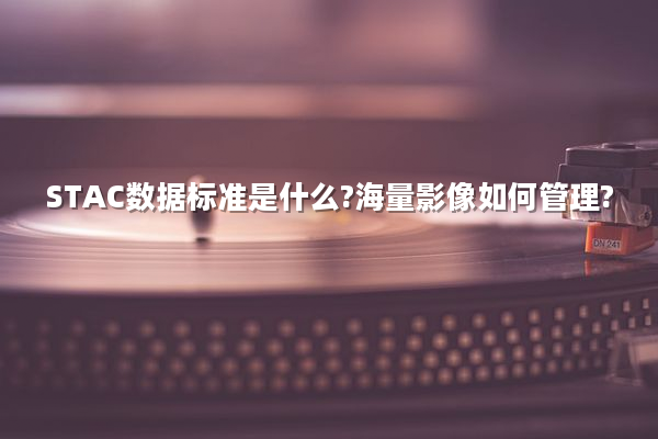 STAC数据标准是什么?海量影像如何管理?