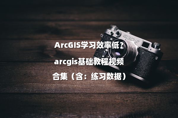 ArcGIS学习效率低？arcgis基础教程视频合集（含：练习数据）