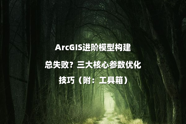ArcGIS进阶模型构建总失败？三大核心参数优化技巧（附：工具箱）