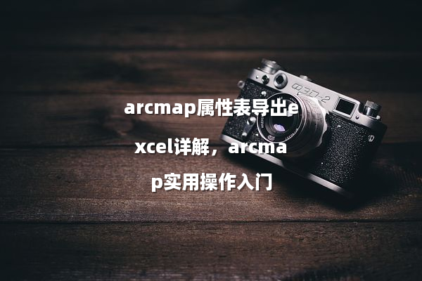 arcmap属性表导出excel详解，arcmap实用操作入门
