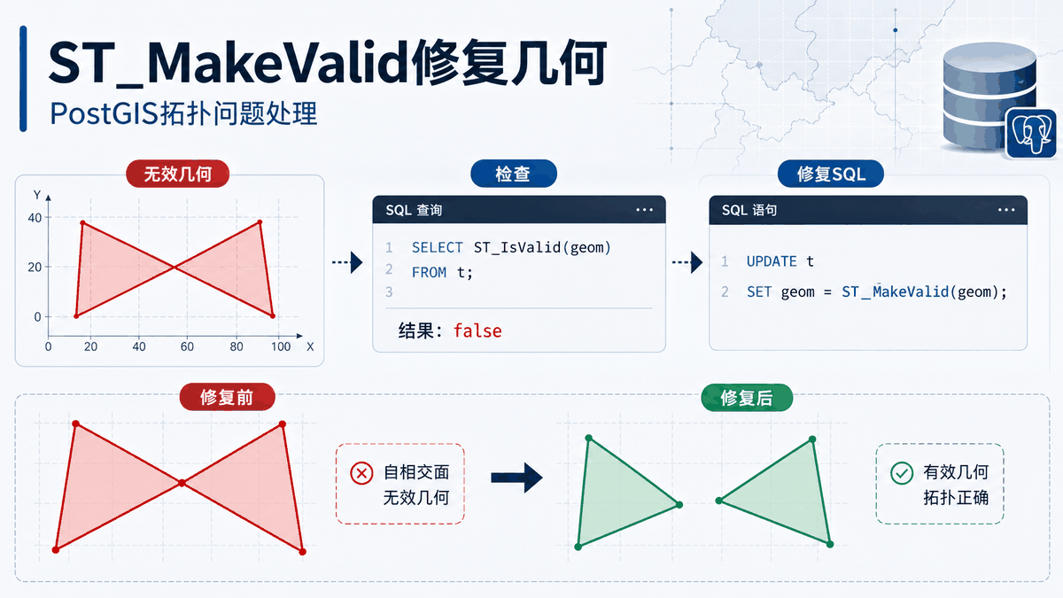 ST_MakeValid与st_makevalid教程示意图