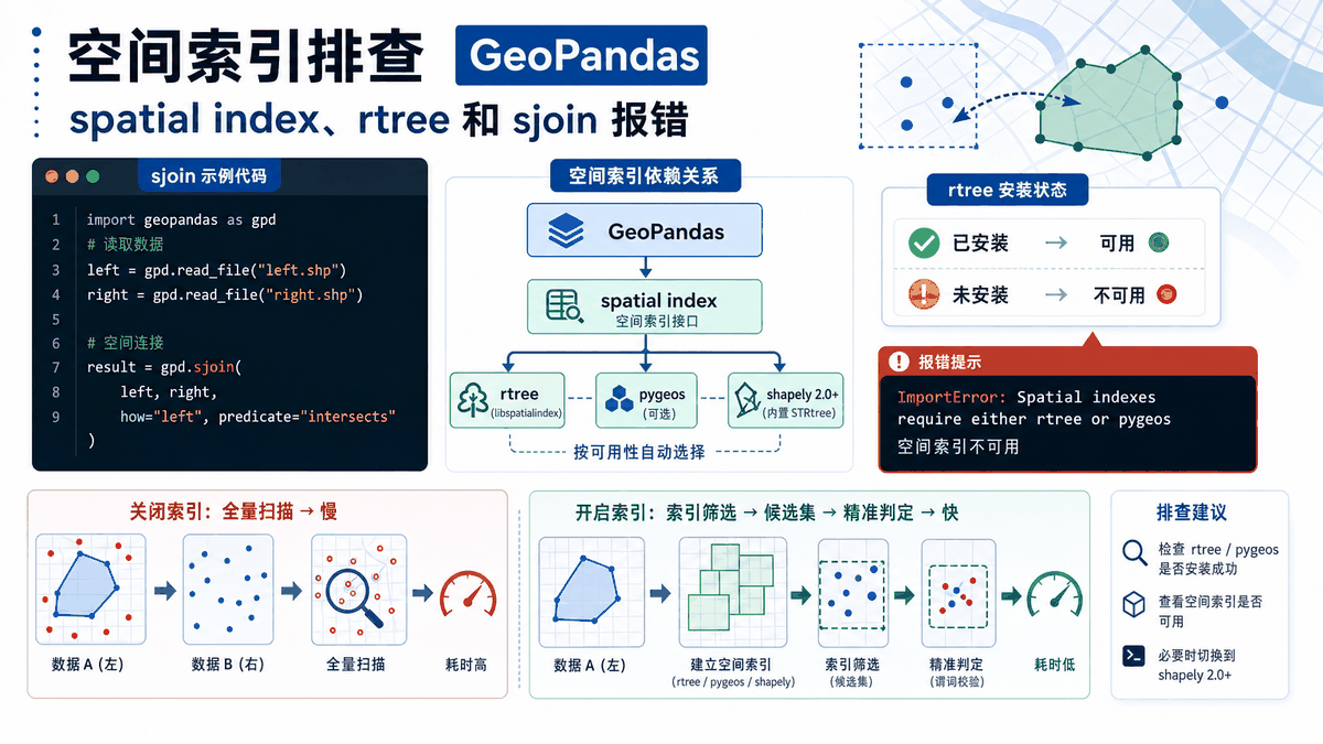 GeoPandas空间索引与geopandas空间索引教程示意图
