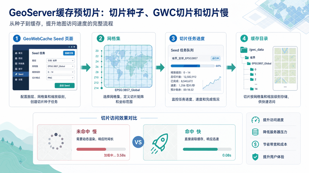 GeoServer缓存预切片：切片种子、GWC切片和切片慢