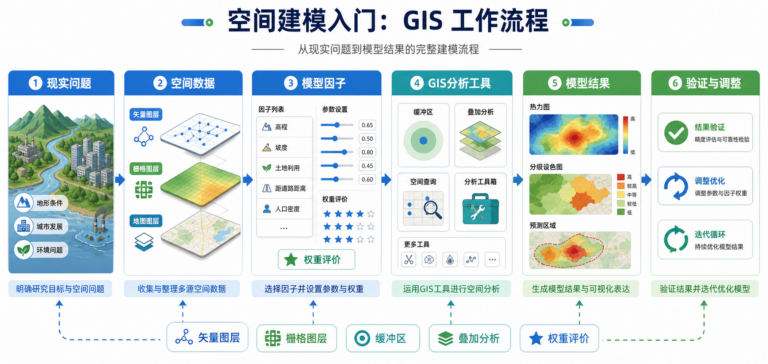 空间建模入门指南与空间建模基础流程图