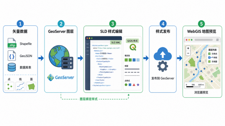 GeoServer SLD样式怎么写以及GeoServer SLD编辑工具工作流