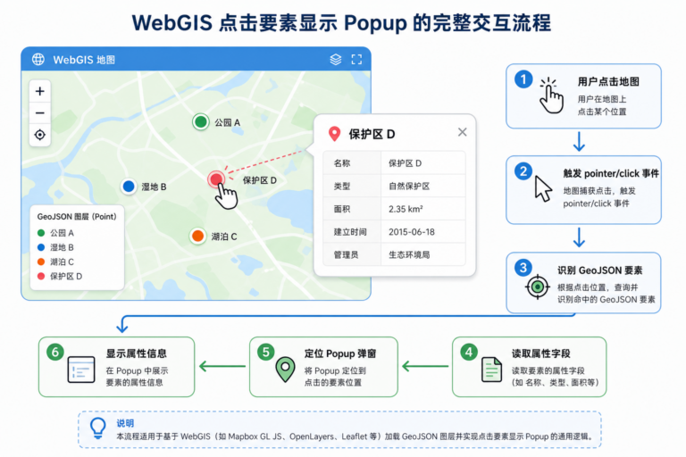WebGIS开发入门教程 Popup弹窗交互流程