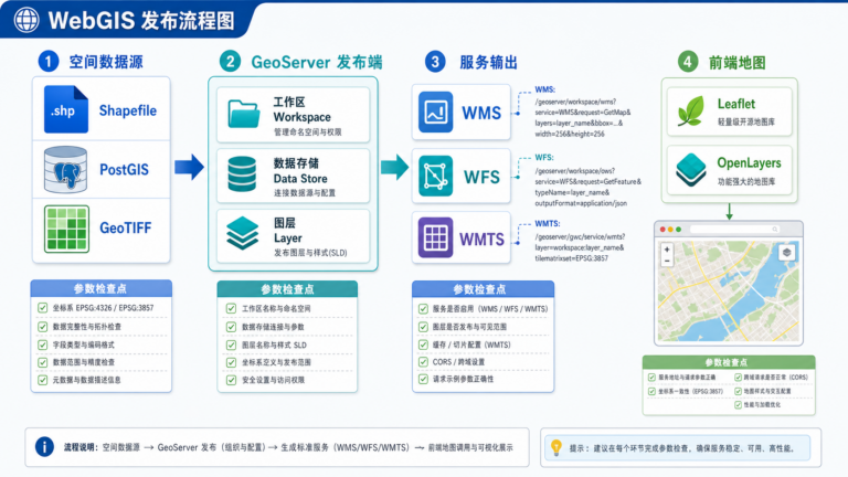 WebGIS开发入门教程 GeoServer发布地图服务流程
