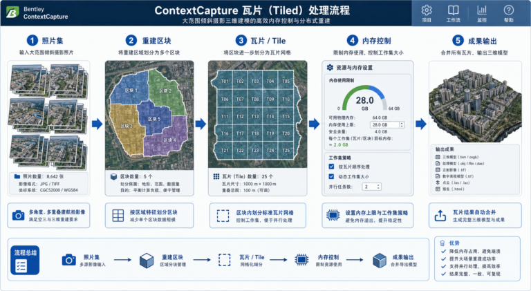 CC运行内存不足分块处理设置示意图