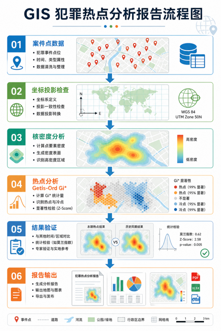 GIS犯罪热点分析报告 空间统计工具选择流程图