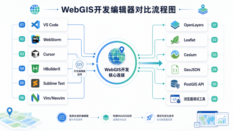WebGIS开发编辑器对比与WebGIS源码级调试流程