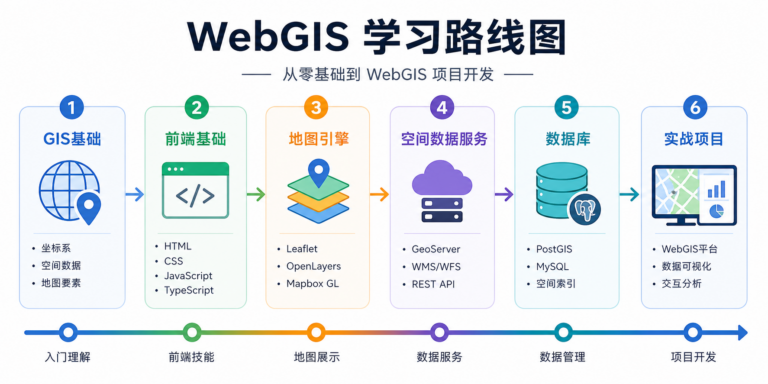 WebGIS开发培训班怎么选与2025年零基础WebGIS入门学习路线图