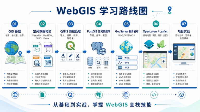 WebGIS怎么学 WebGIS学习路线图