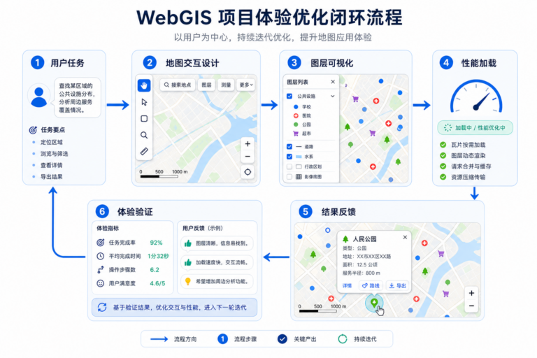 WebGIS开发提升项目体验与地图交互设计优化流程